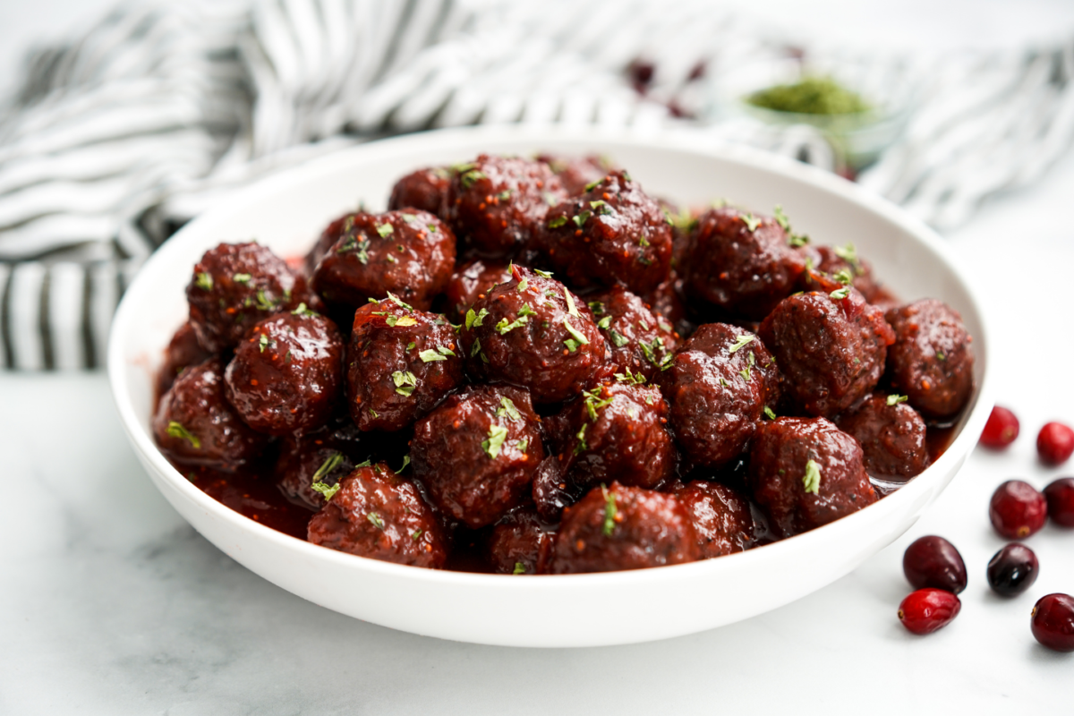 Cranberry Meatballs