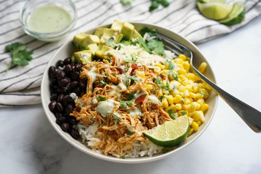 Slow Cooker Chicken Burrito Bowl