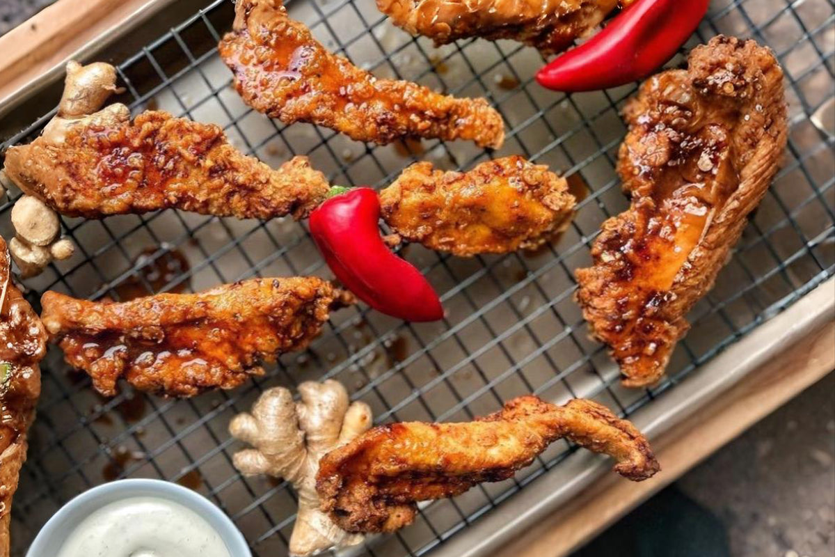 Sriracha Honey Ginger Chicken Strips