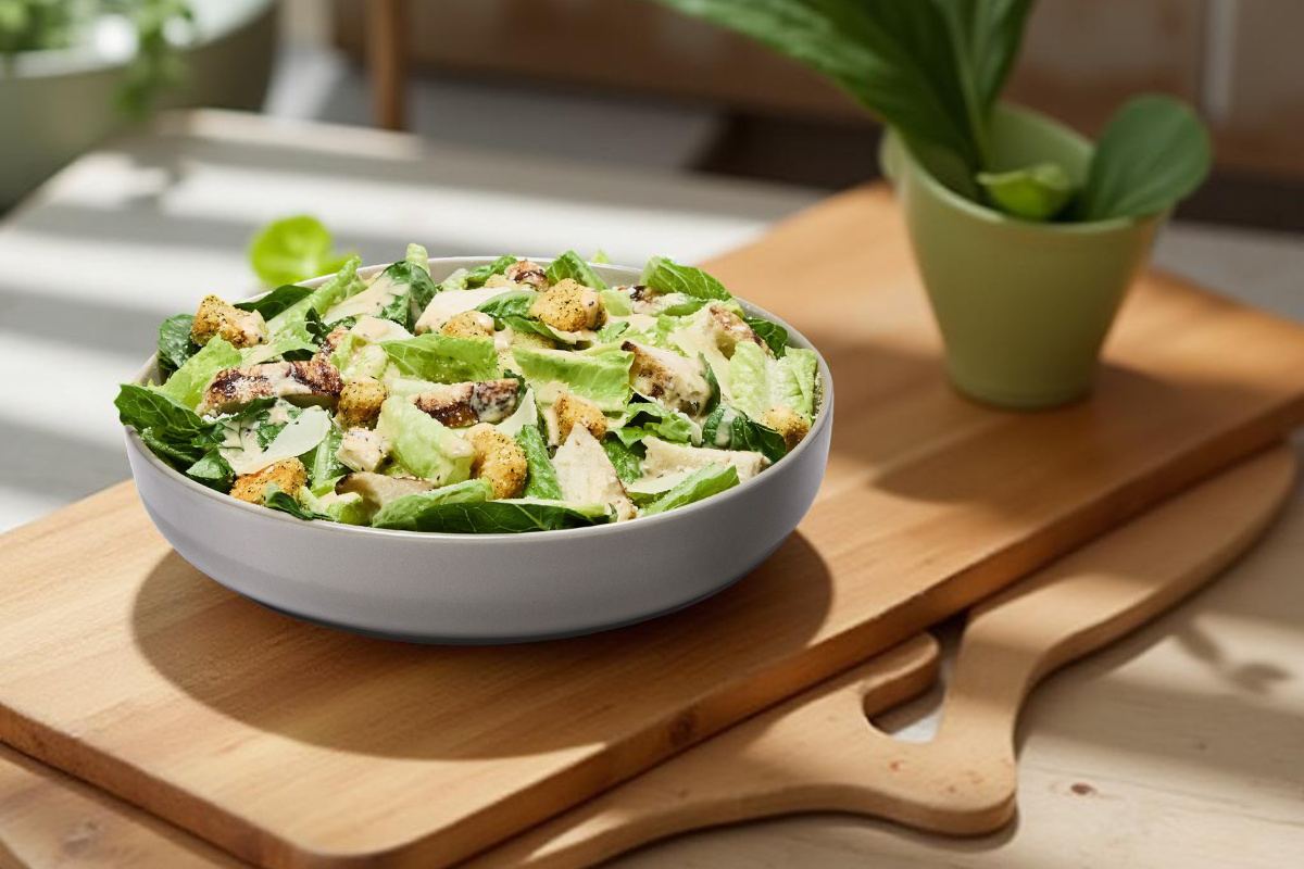 Three Cheeser Caesar Salad