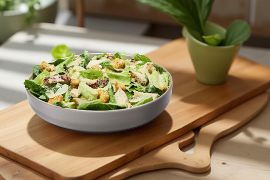 Three Cheeser Caesar Salad