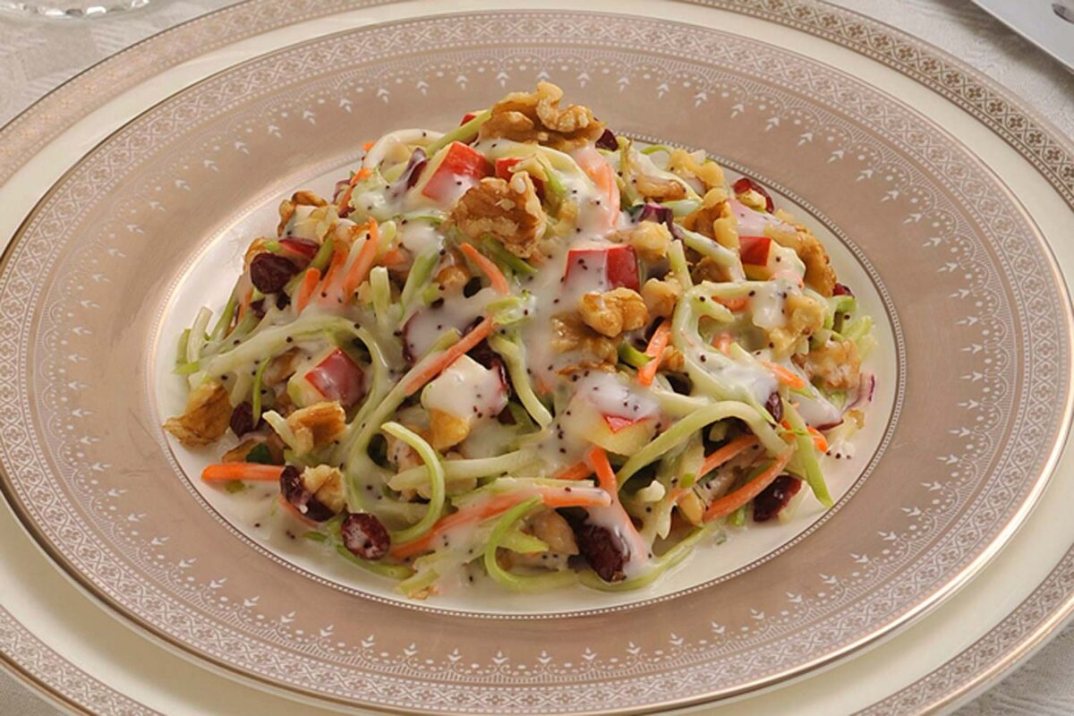 holiday slaw with apple cider dressing Holiday Slaw