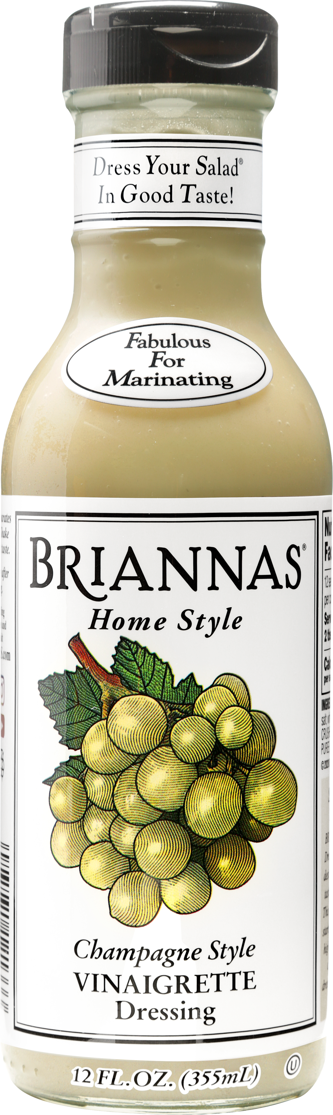 Champagne Style Vinaigrette - BRIANNAS BRIANNAS Fine Salad Dressing Champagne Style Vinaigrette - BRIANNAS BRIANNAS Fine Salad Dressing