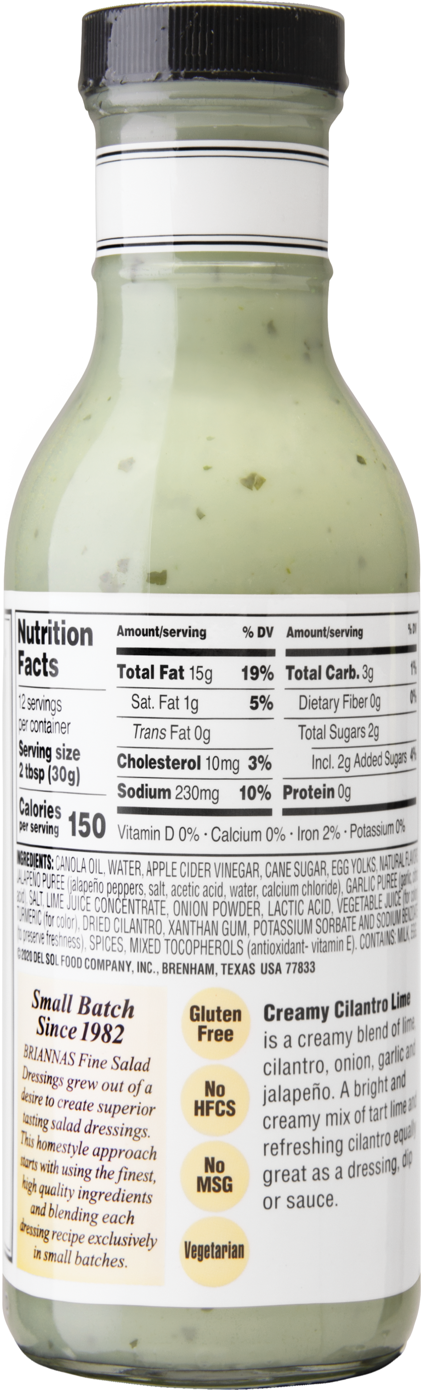 Creamy Cilantro Lime