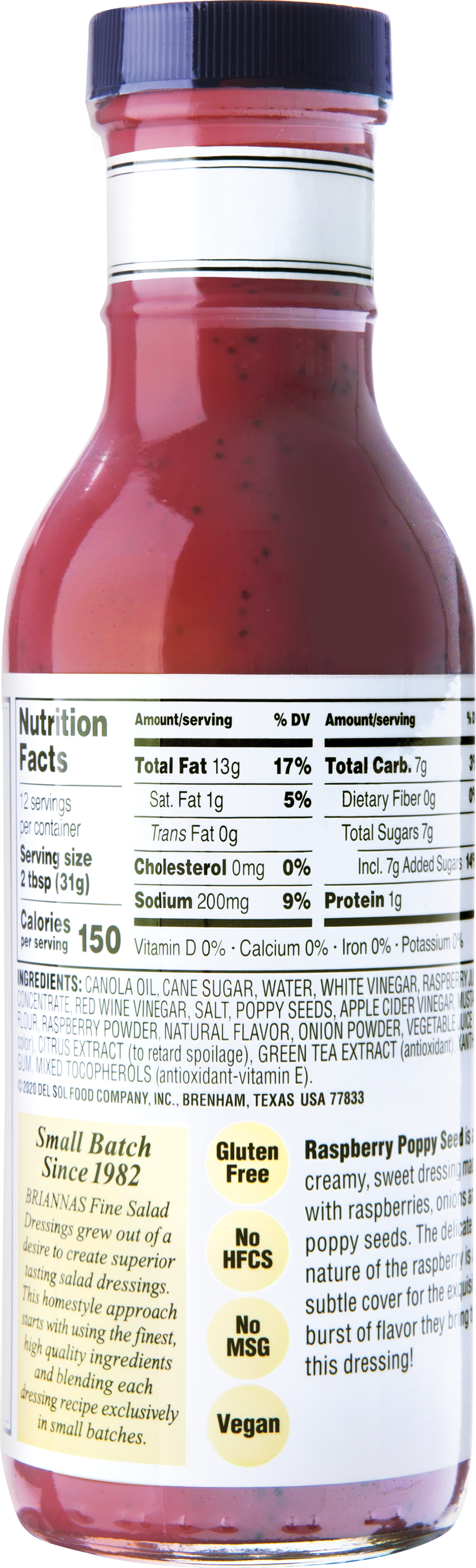 Raspberry Poppy Seed