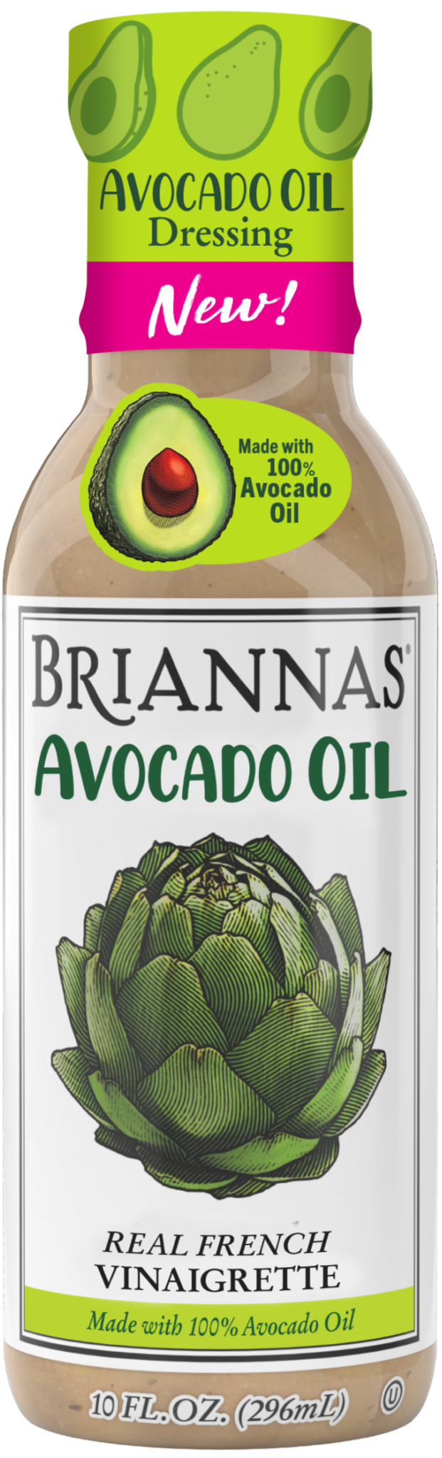 Avocado Oil Real French Vinaigrette - BRIANNAS BRIANNAS Fine Salad Dressing Avocado Oil Real French Vinaigrette - BRIANNAS BRIANNAS Fine Salad Dressing
