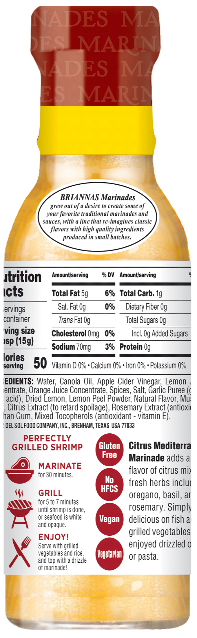 Citrus Mediterranean Marinade