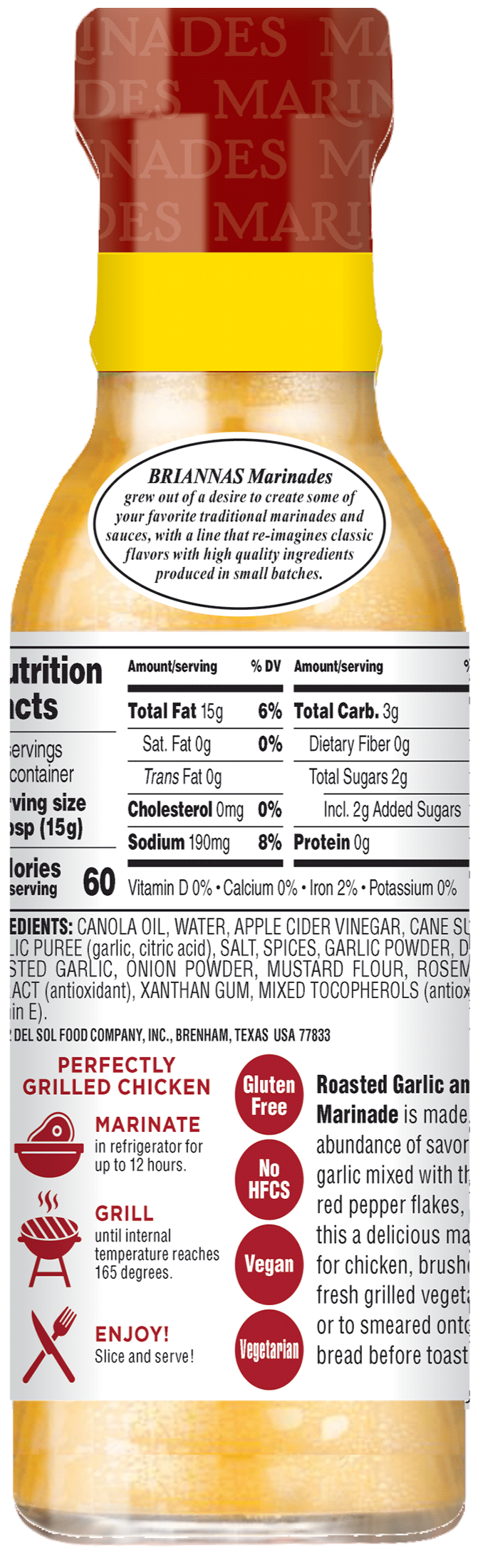 Roasted Garlic and Herb Marinade