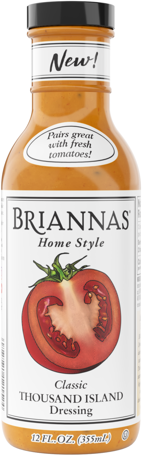 briannas salad dressing - Home Style Garlic Vinaigrette Fine Dressing made with Premium Ingredients - Gluten Free, Vegan, & Kosher Dressing - 12 oz. Bottles five mouthwatering marinades Sugar Free Blush Wine Vinaigrette