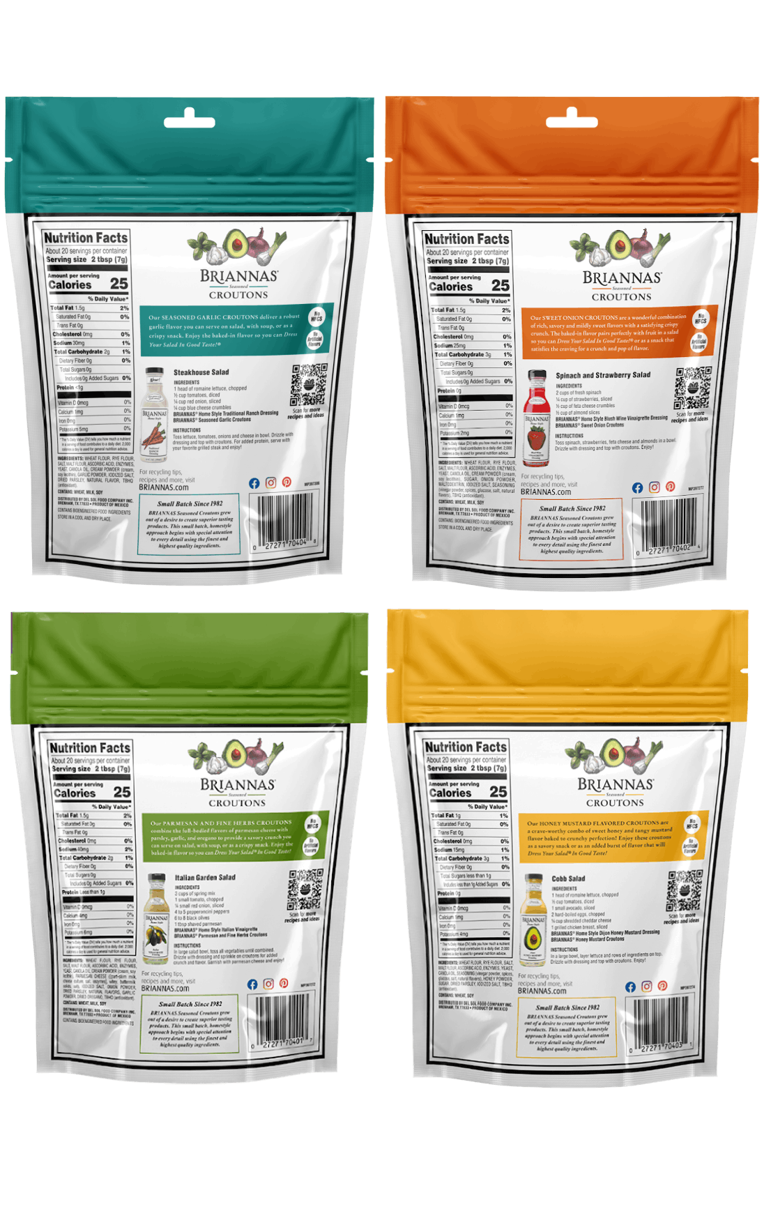 Seasoned Croutons Variety Pack!