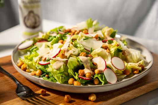 Crispy Chickpea Caesar Salad