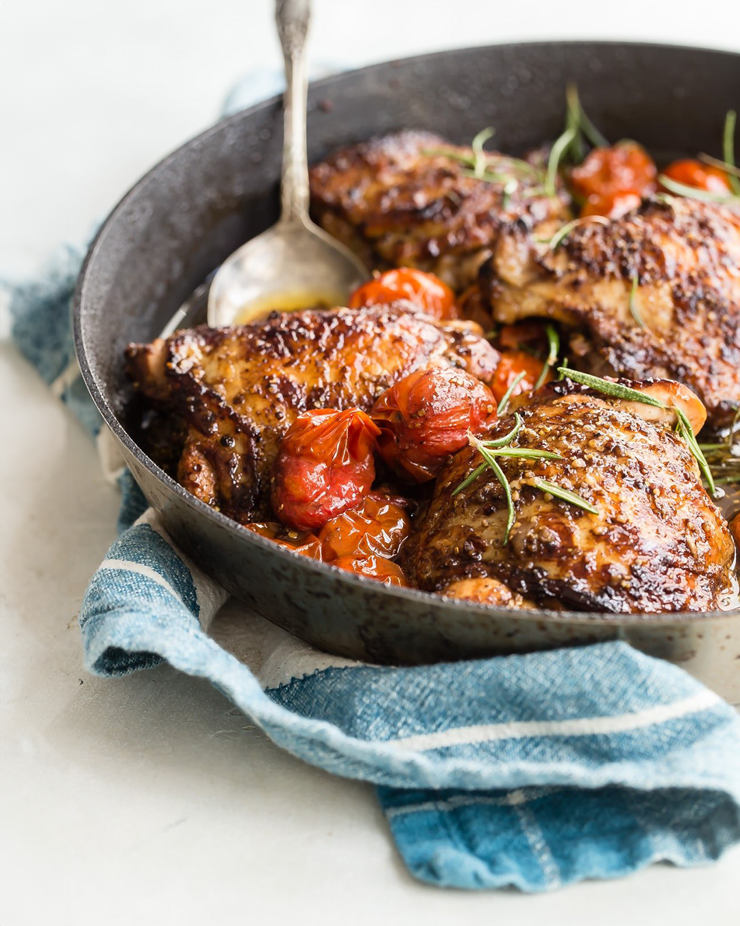 Balsamic Chicken and Roasted Tomatoes