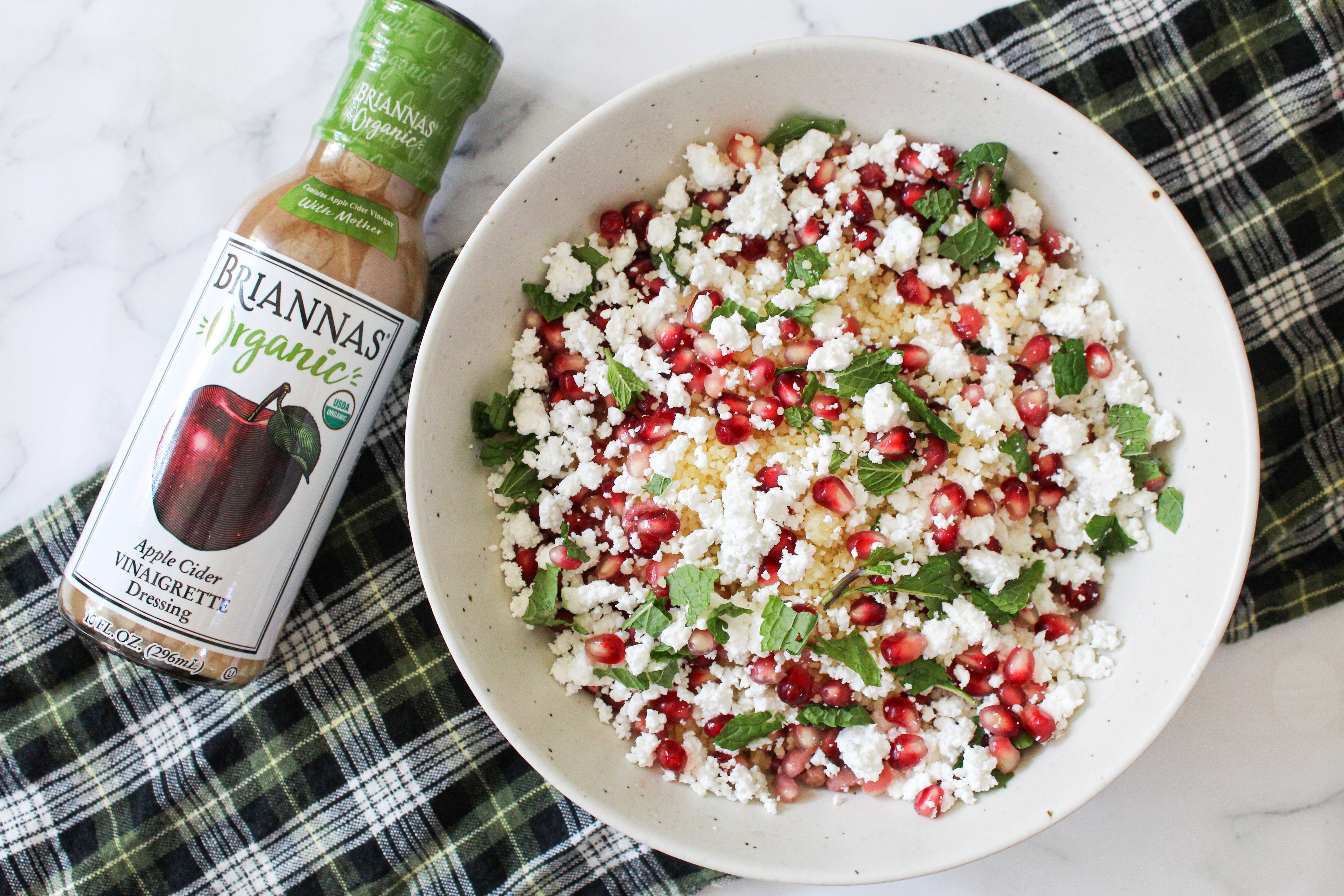 Pomegranate Feta Couscous