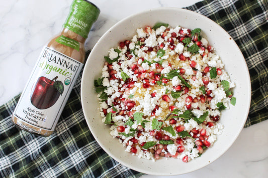 Pomegranate Feta Couscous