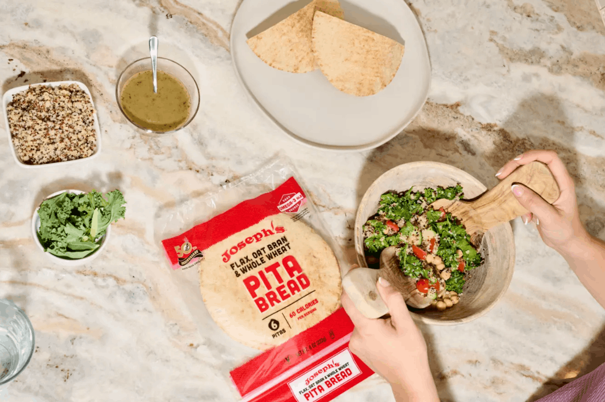 Quinoa Flax Pita Pocket