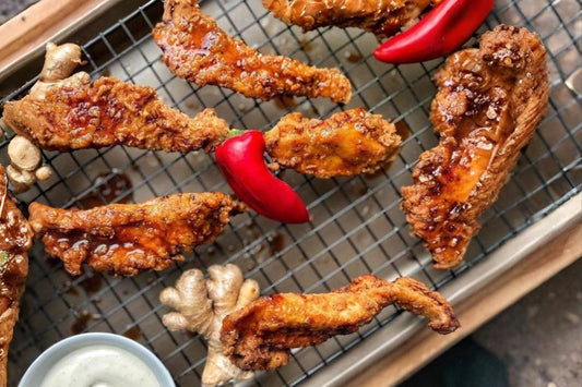 Sriracha Honey Ginger Chicken Strips