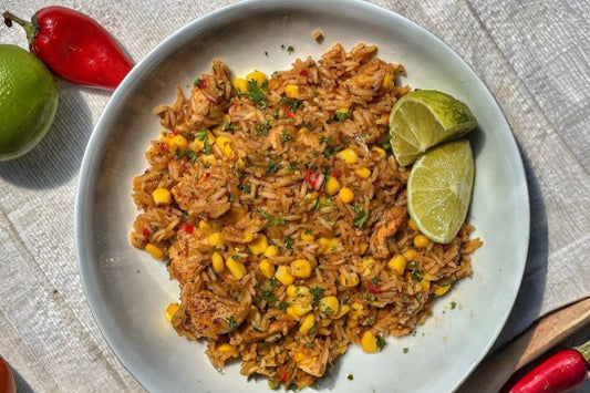 Southwest Cheesy Chipotle Chicken & Rice
