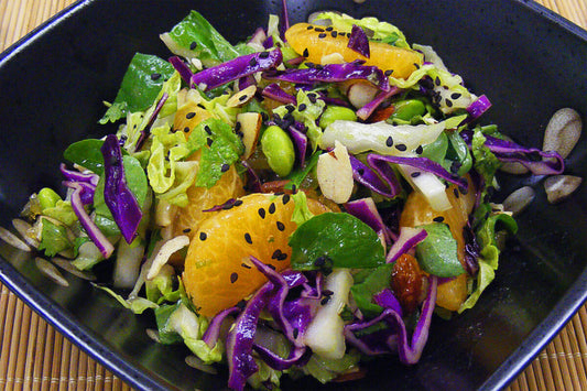 Orange and Edamame Slaw