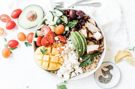 Greek Quinoa Chicken Bowl