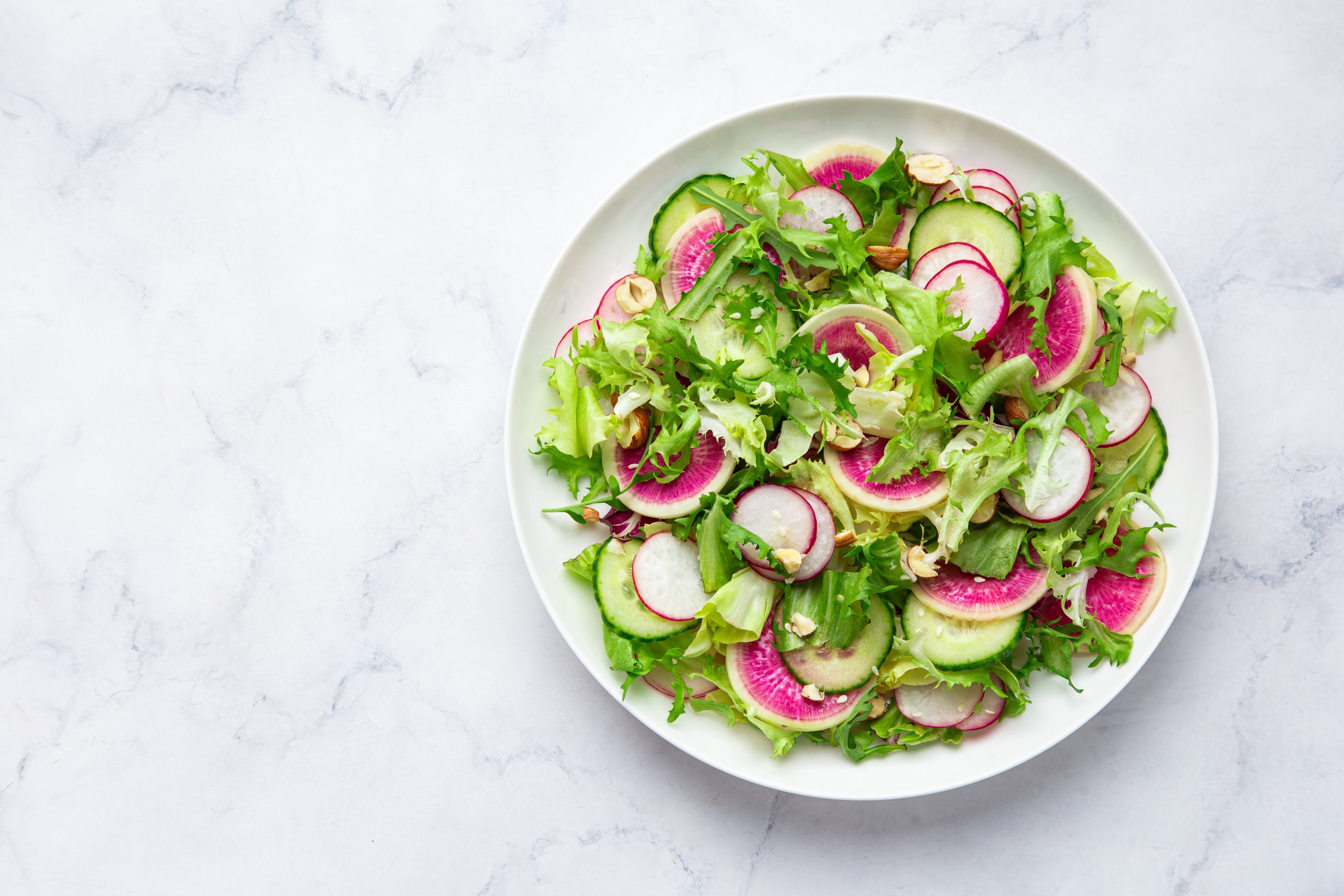 Watermelon Radish Salad
