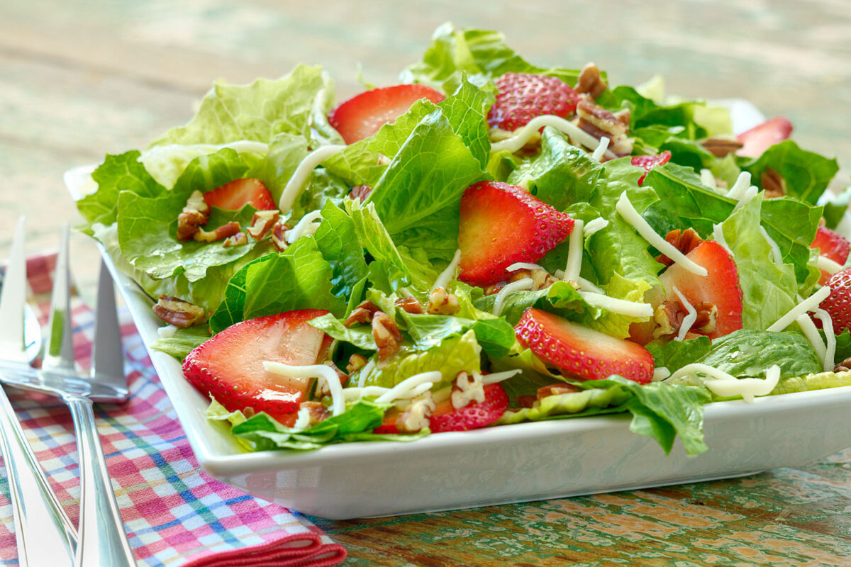 Strawberry Romaine Salad