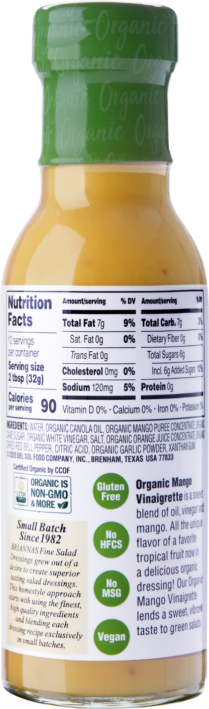 Organic Mango Vinaigrette