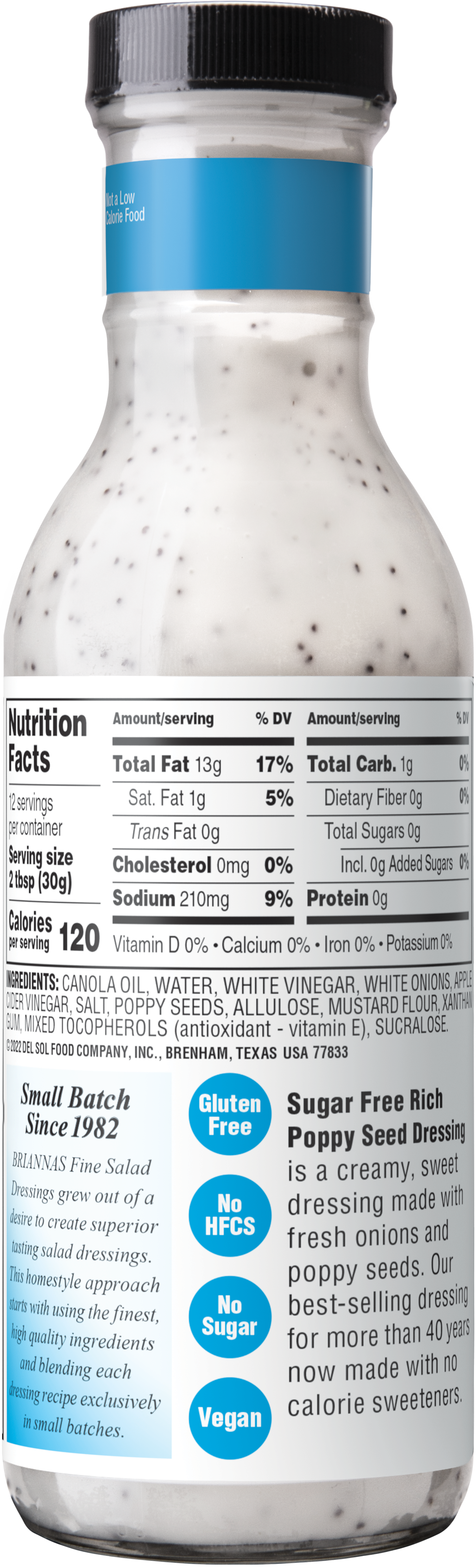 Sugar Free Rich Poppy Seed