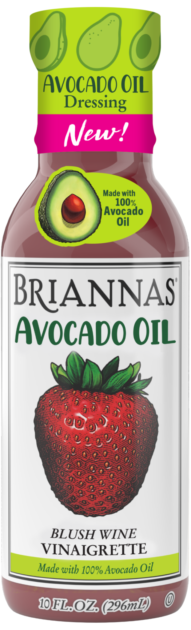 Briannas BRIANNAS Avocado Oil Blush Wine Vinaigrette — product image
