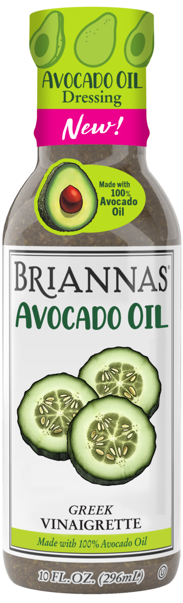 Briannas BRIANNAS Avocado Oil Greek Vinaigrette — product image