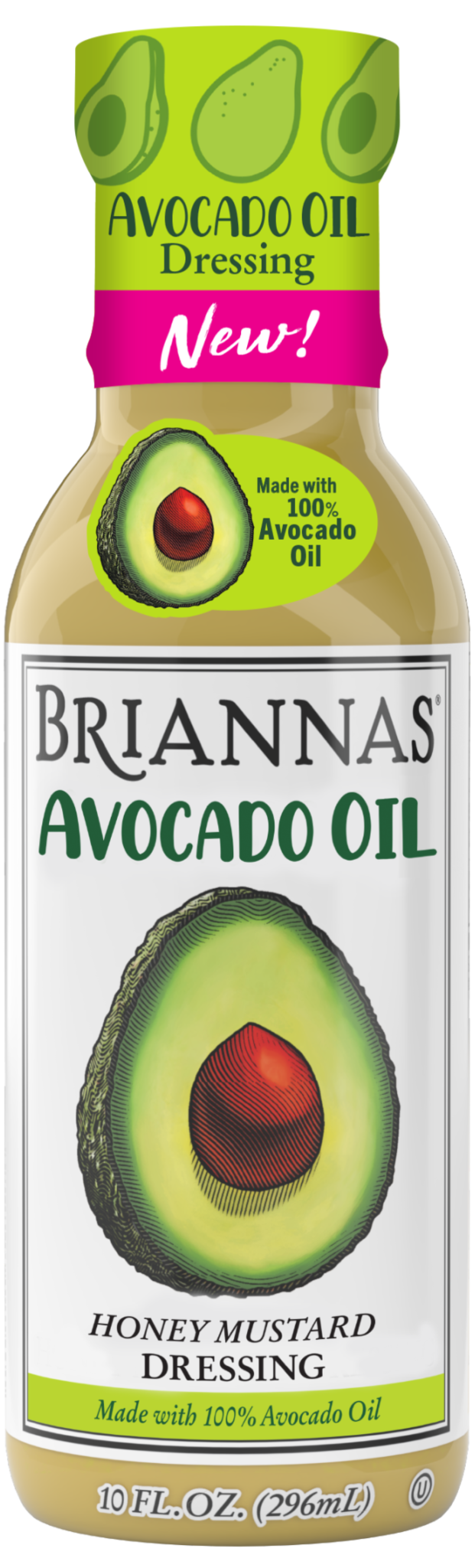 Briannas BRIANNAS Avocado Oil Honey Mustard Dressing — product image