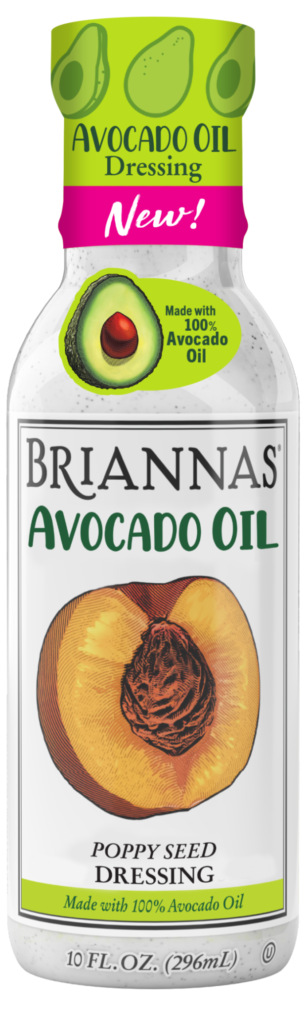 Briannas BRIANNAS Avocado Oil Poppy Seed Dressing — product image