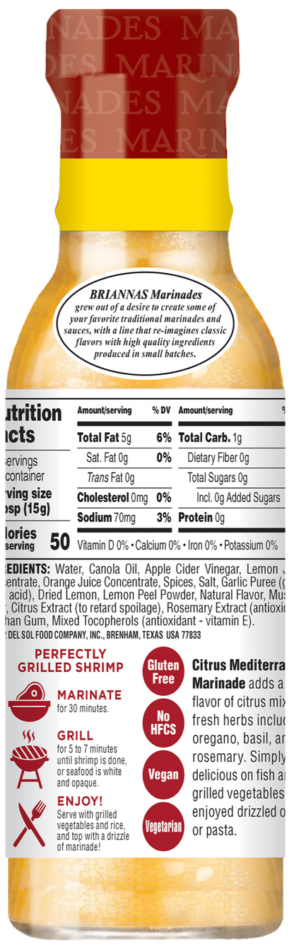 Citrus Mediterranean Marinade