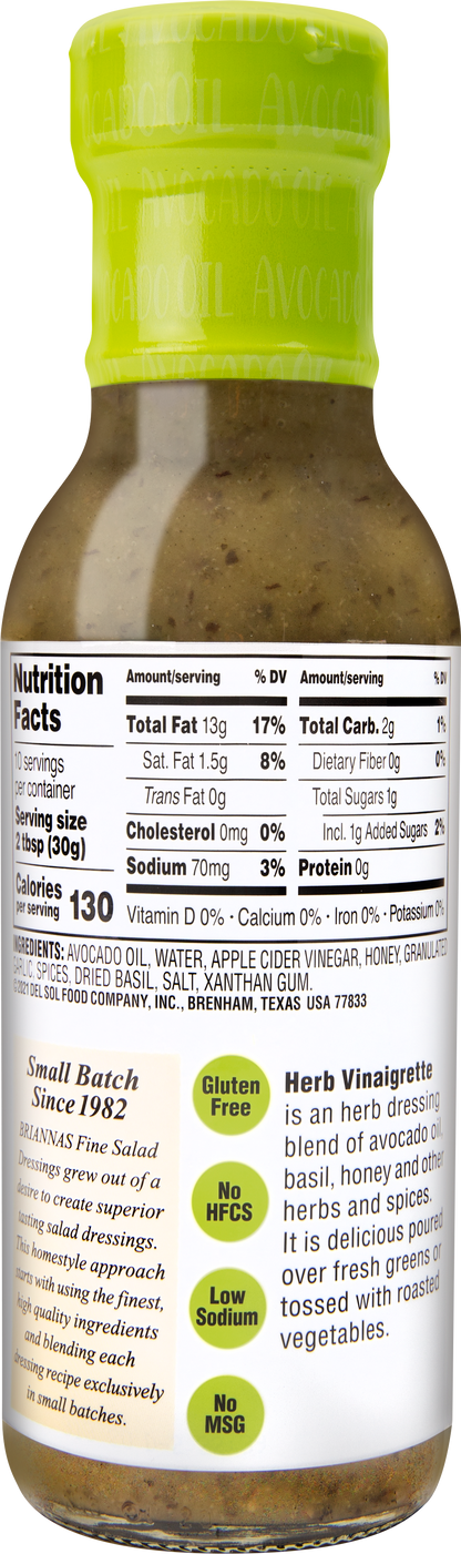 Avocado Oil Herb Vinaigrette