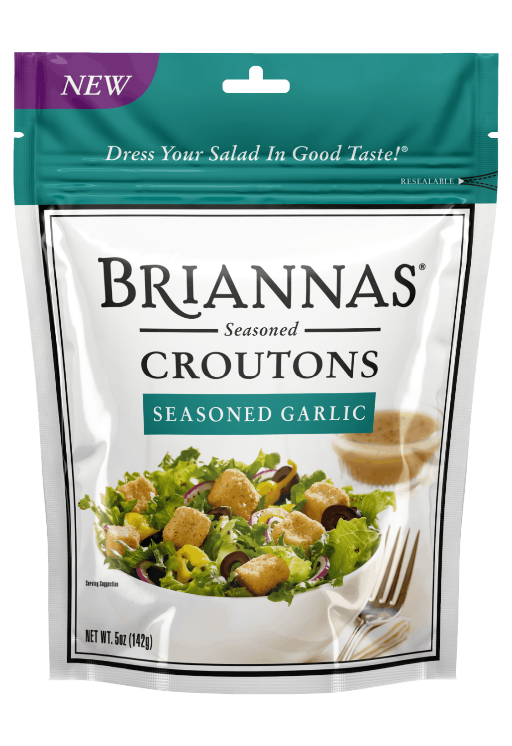 Briannas BRIANNAS Seasoned Garlic Croutons — product image