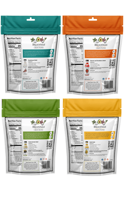 Seasoned Croutons Variety Pack!