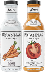 brianna's classic buttermilk ranch dressing Briannas Buttermilk Ranch Salad Dressing Classic - 12 Fluid Ounce